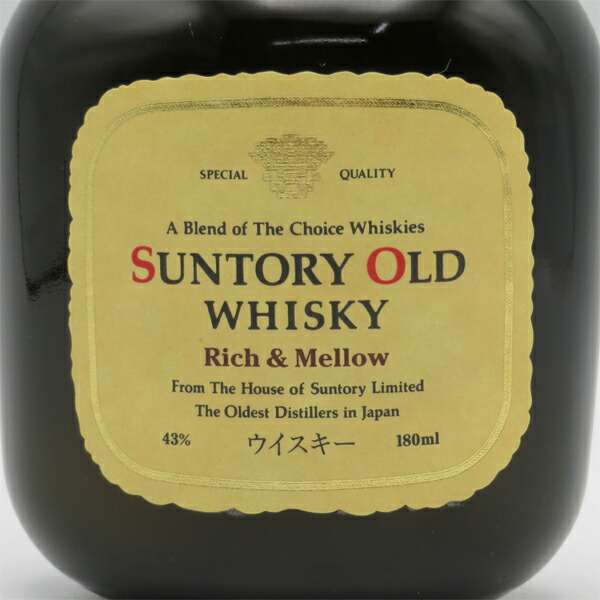 サントリー オールド ウイスキー 未開栓 4本セット ⁄ リッチアンド