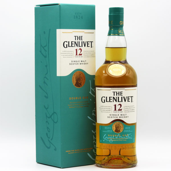 ザ・グレンリベット12年700mlウイスキー特級箱付き旧ボトル グレン