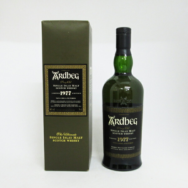 楽天市場】【レトロ】アードベッグ 1977 ノンチルフィルタード 46度