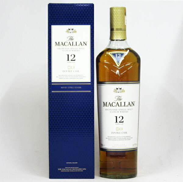 楽天市場】マッカラン12年 ダブルカスク 40度 700ml （専用BOX入