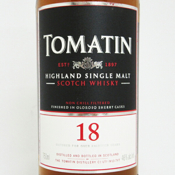 楽天市場】【旧ボトル】トマーティン 18年 46度 750ml 正規品 （専用