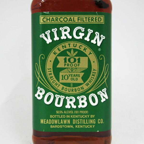 楽天市場】【レトロ】ヴァージン バーボン 10年 50.5度 750ml （箱なし