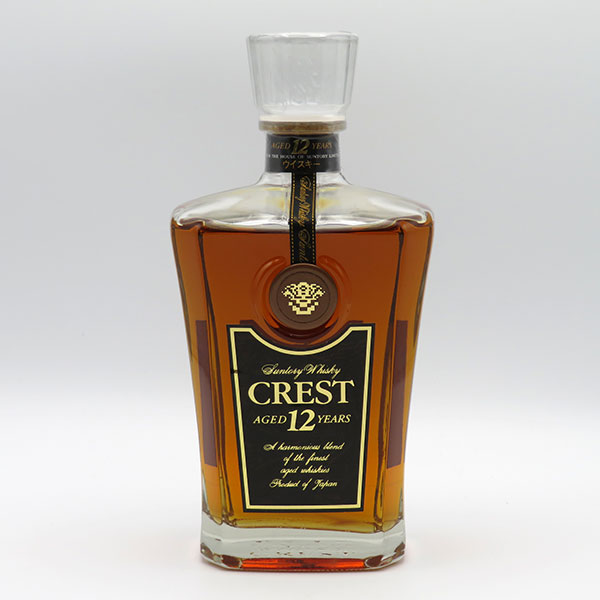 楽天市場】【レトロ】サントリーウイスキー クレスト12年 43度 700ml