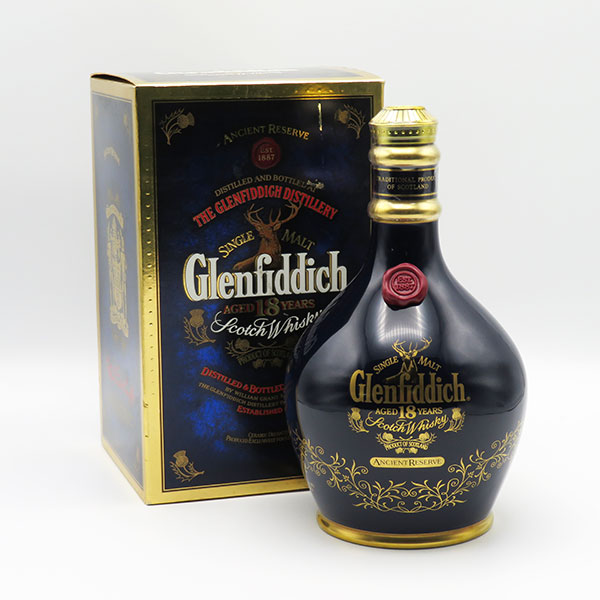 楽天市場】【レトロ】グレンフィディック18年 ブルー陶器ボトル 43度