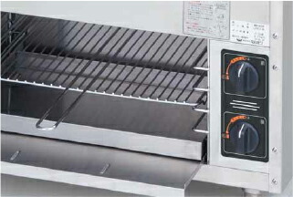 楽天市場】MGK-063UB マルゼン ガス上火式焼物器 スピードグリラー