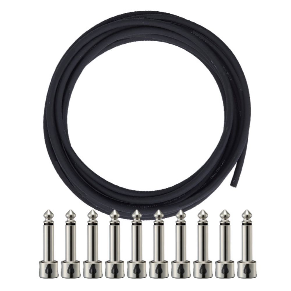 楽天市場】d'addario ダダリオ ソルダーレス ケーブルキットの通販