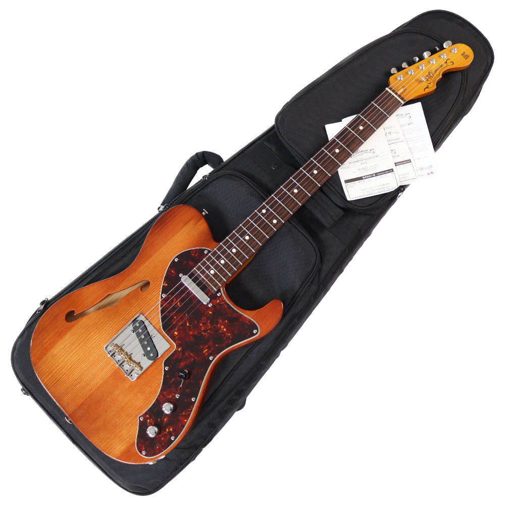 中古美品】テレキャスターシンラインMod【22F/テキスペPU搭載】 中古美