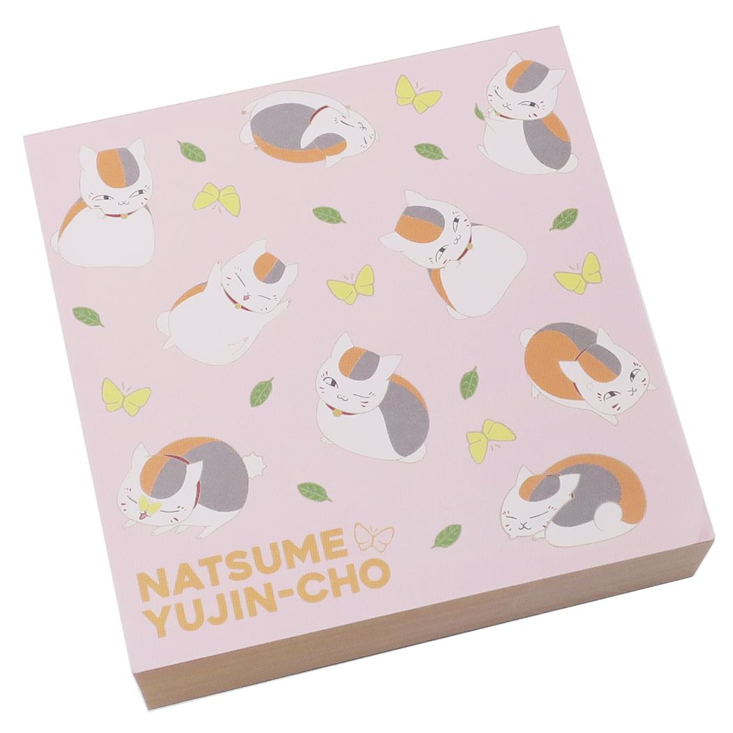 楽天市場】【ポイント10倍 & クーポン！】夏目友人帳 メモ帳 スクエア