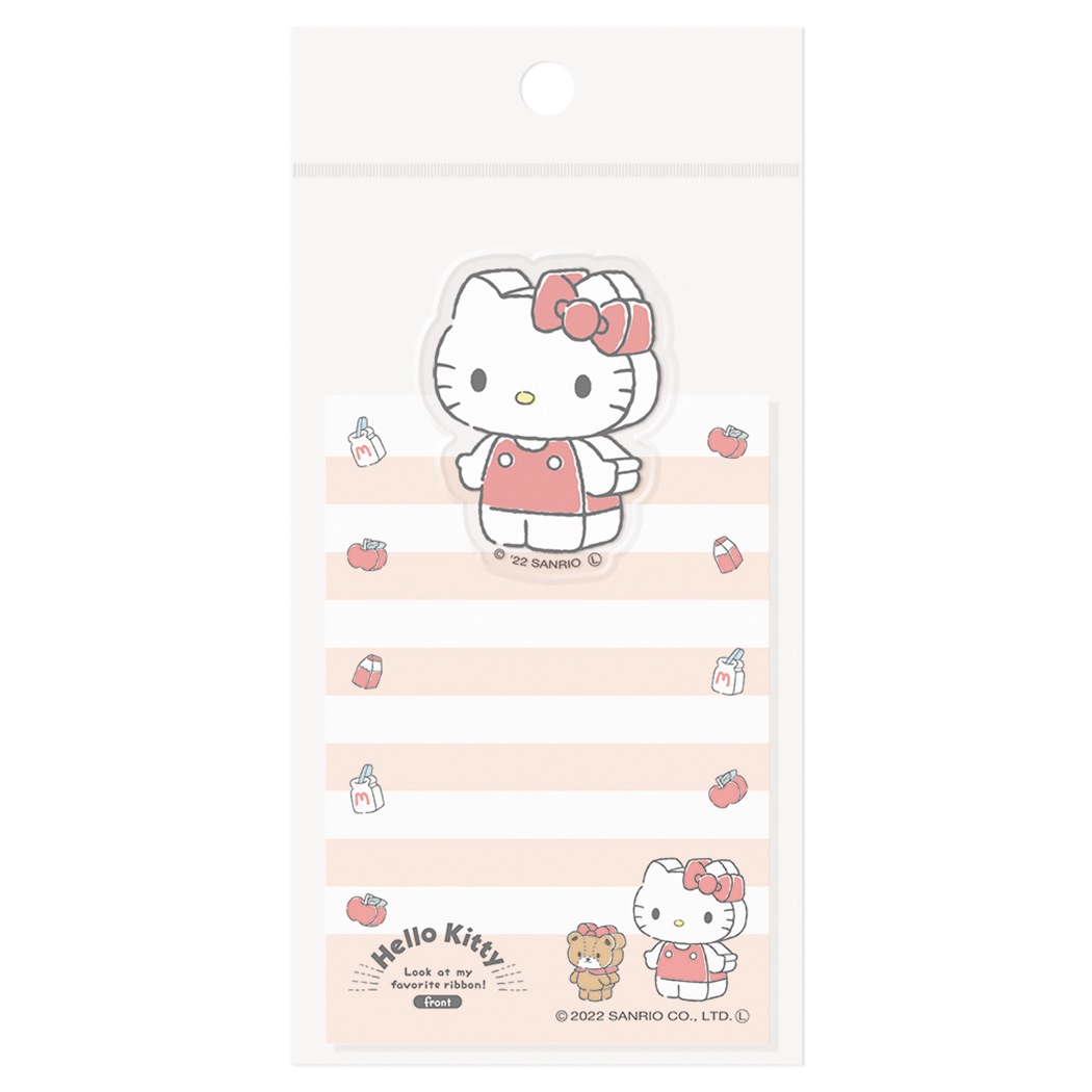 ほぼ新品♡ハローキティワイシャツダイカットメモ ほぼ新品♡ハロー