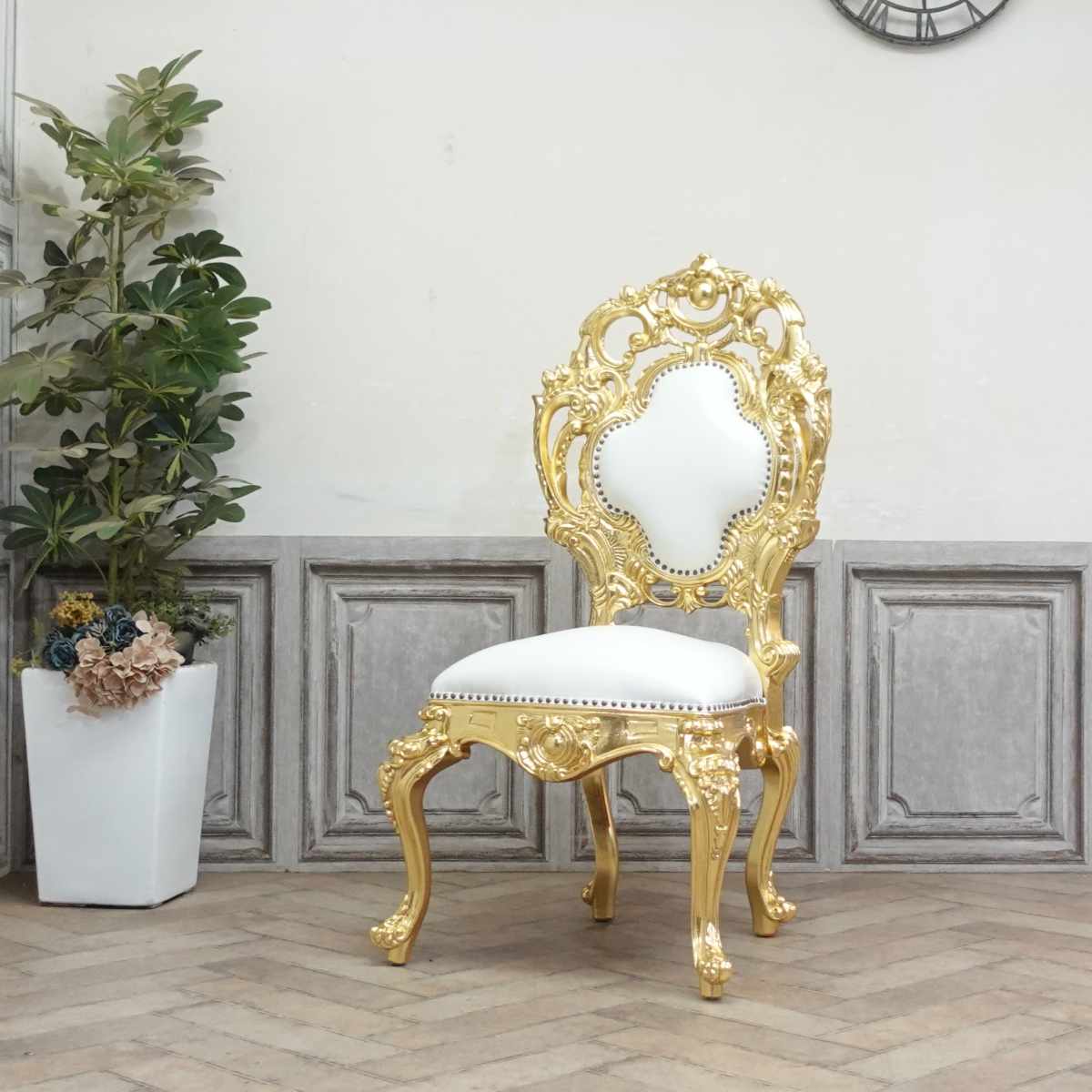 楽天市場】輸入家具 シングルチェア アンティーク ダイニングチェア