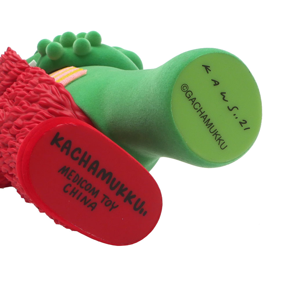 メディコムトイ KAWS カウズ KACHAMUKKU ブラック ガチャピン 楽天市場