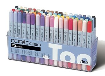 楽天市場】Too コピック チャオ 72色 Aセット : クロソイド屋 楽天市場店