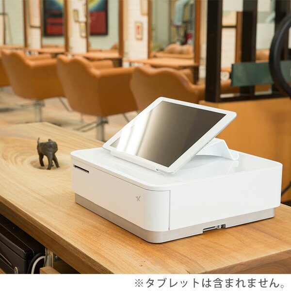 業務用プリンター mPOP ホワイト レシートプリンター・キャッシュ