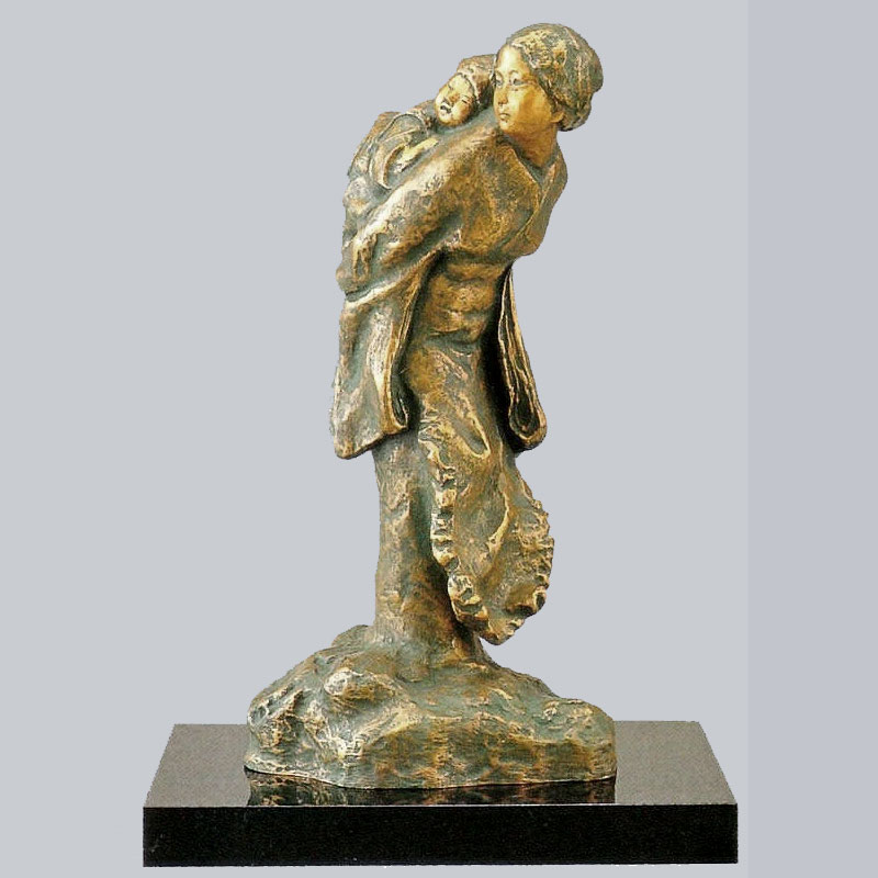 北村西望先生代表する彫刻作品[富士の山]銅皿書道具書斎小物入れ本人