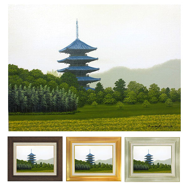 こころの風景コレクション【朝隈敏彦 朝焼けの興福寺】 【公式通販】