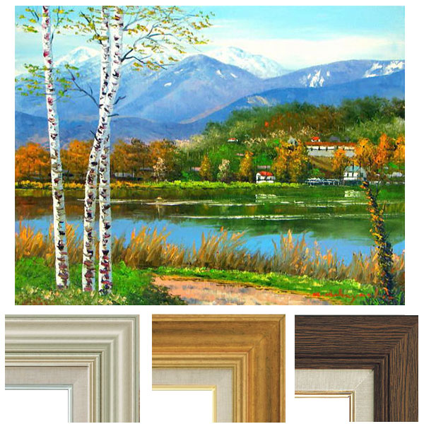 油絵 「ゴールドコースト」 風景画 8号 額装なし 【公式通販】