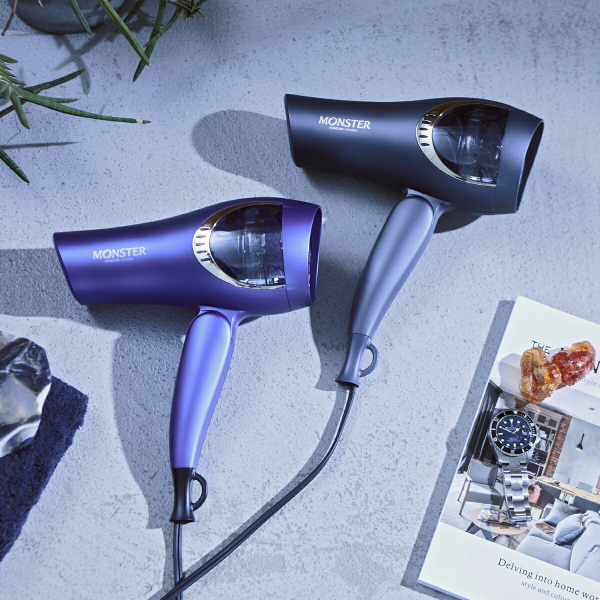 楽天市場】モンスター MONSTER ダブルファンドライヤー KHD-W815