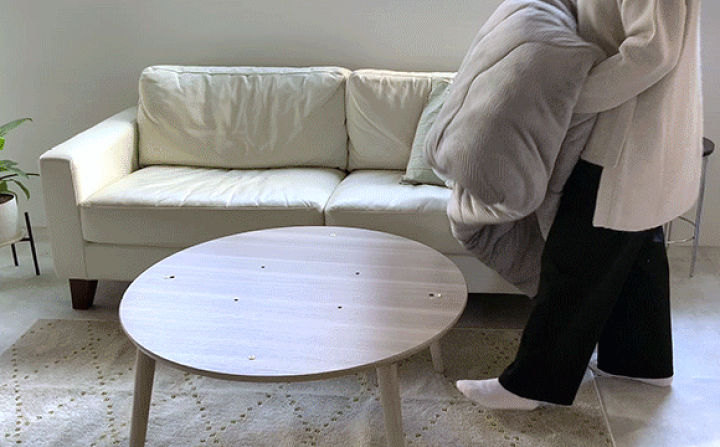 楽天市場】【冬物処分セール】【WEB限定】コイズミ 丸形こたつ 円形