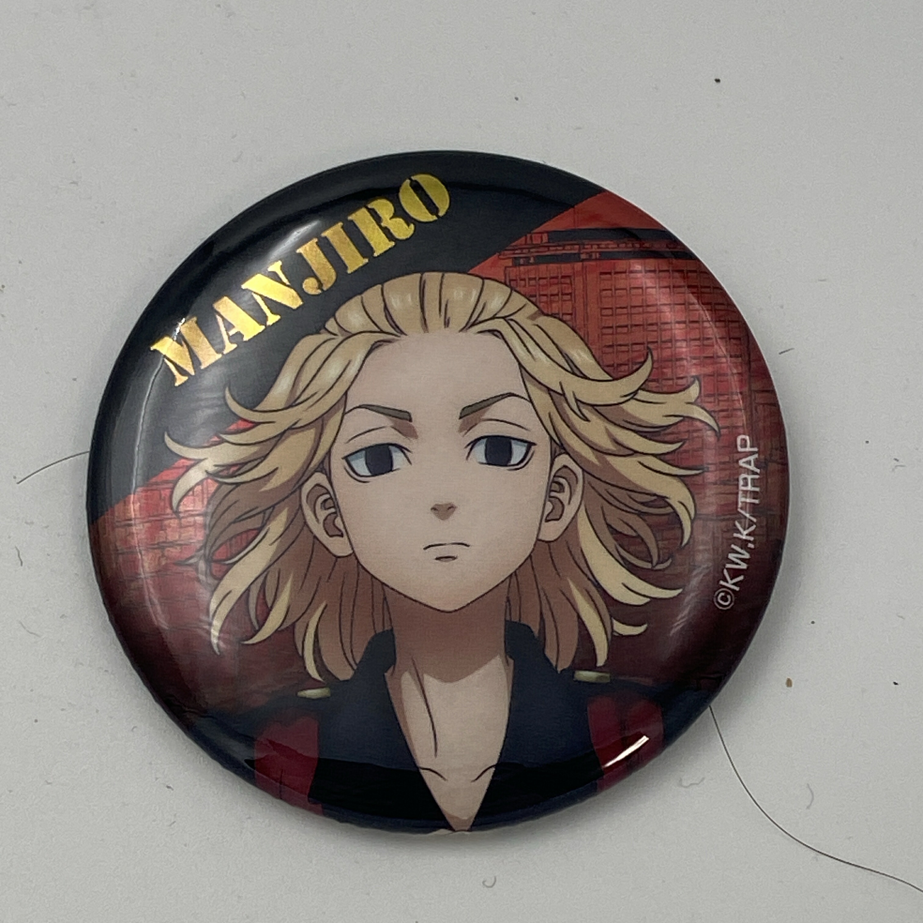 東京リベンジャーズ 台湾 高雄 佐野万次郎 缶バッジ ポストカード