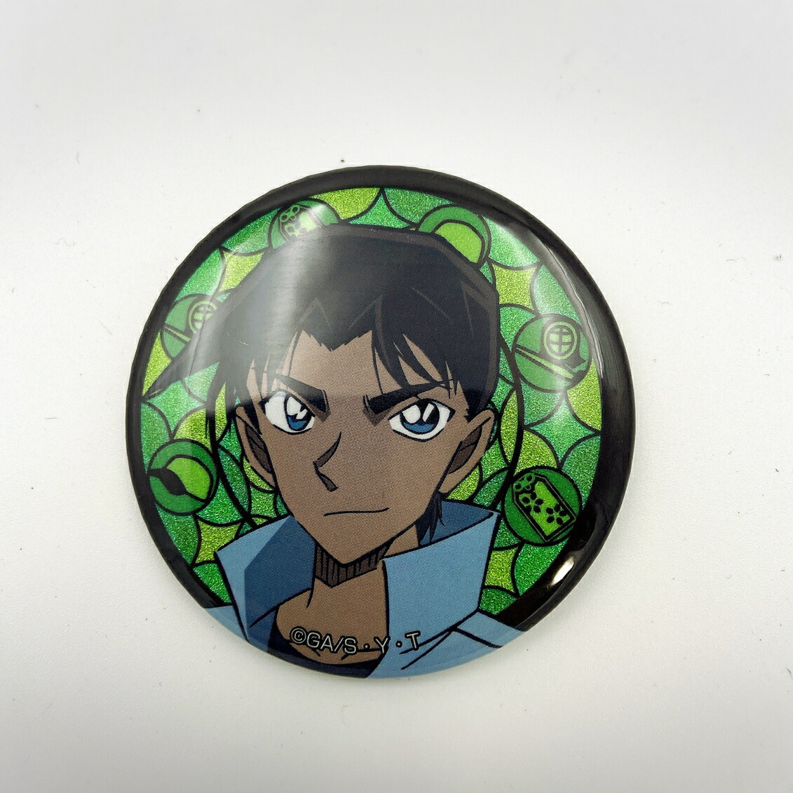 名探偵コナン から紅の恋歌 缶バッジ 服部平次 【公式通販】