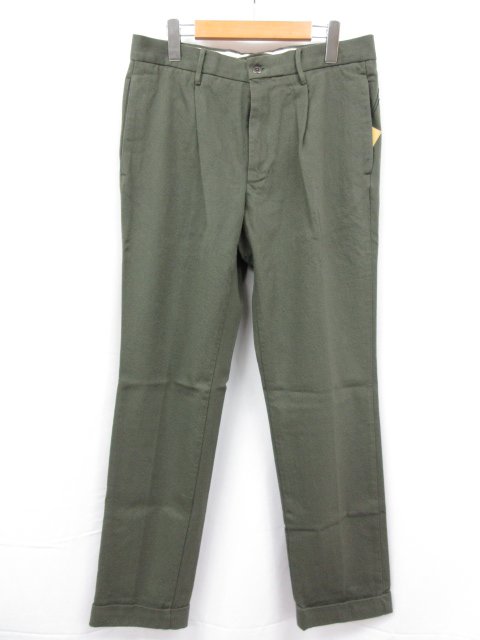 インコテックス INCOTEX 未使用 46 コットン スラックス チノパン