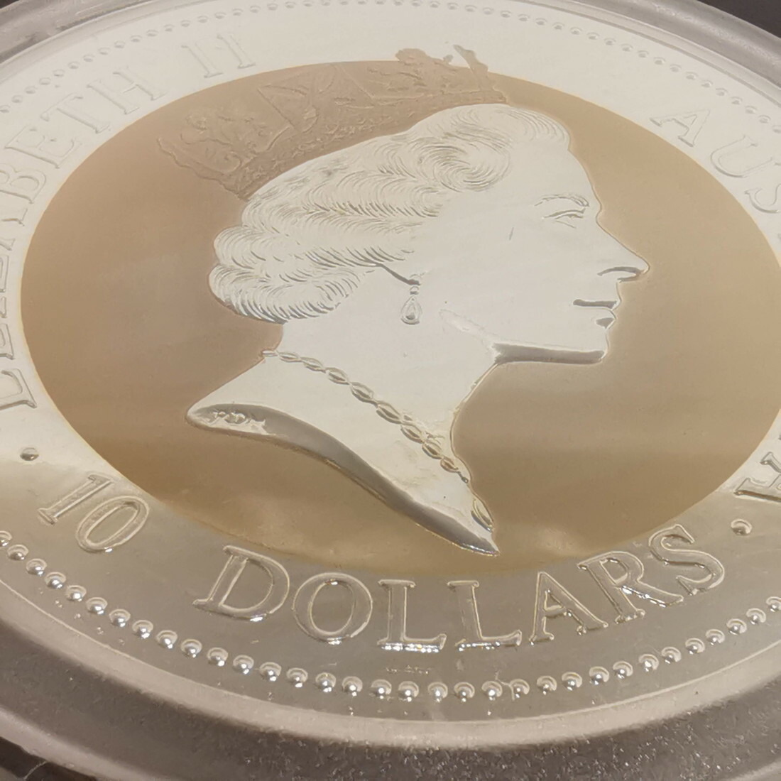 楽天市場】オーストラリア 10ドル銀貨 1995年 10オンス プルーフ 銀貨