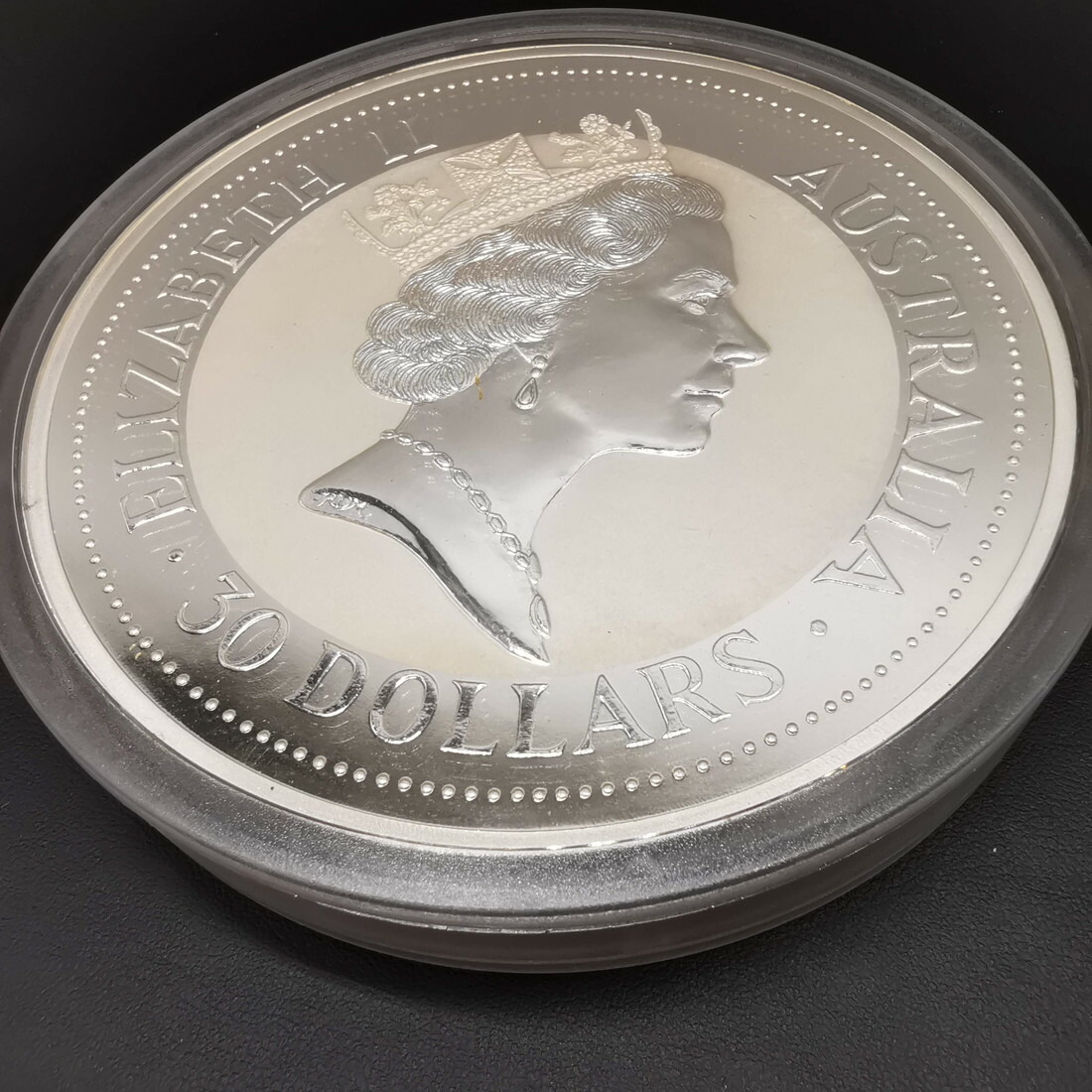 楽天市場】オーストラリア 30ドル銀貨 1993年 1キロ プルーフ 銀貨