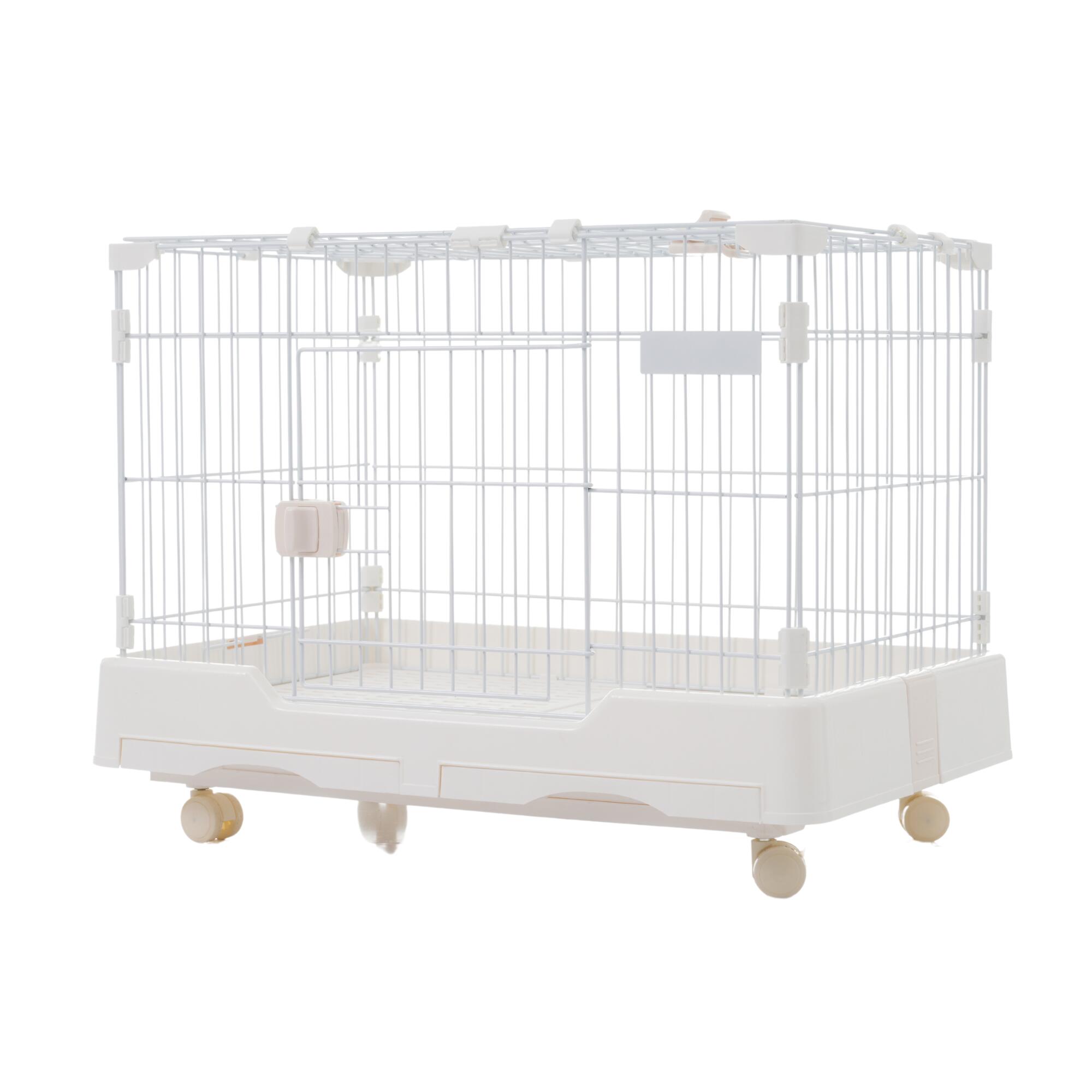 楽天市場】ウサギ ケージ ペットケージ 小型 引き出しトイレ付 組立