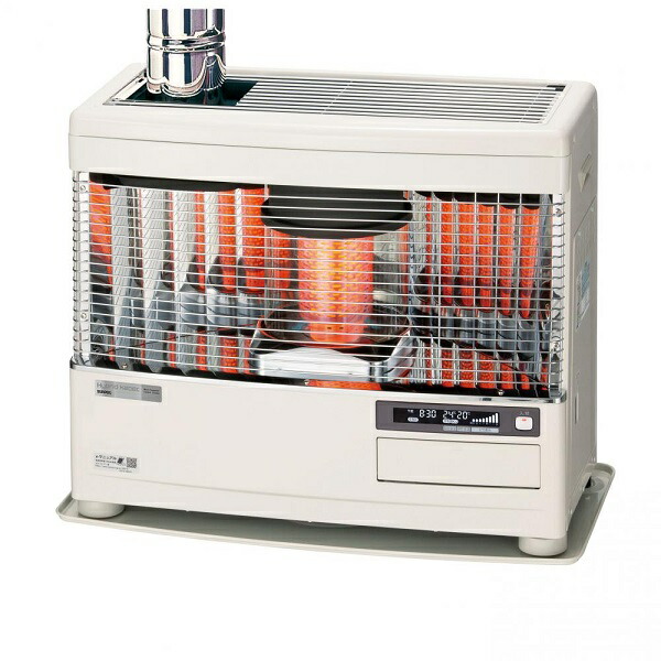 分解清掃 美品 サンポット☆半密閉式石油ストーブ KSH-482KL 煙突式