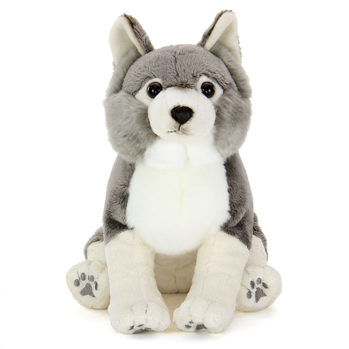 楽天市場】オオカミ 親 動物 ぬいぐるみ リアルアニマルファミリー