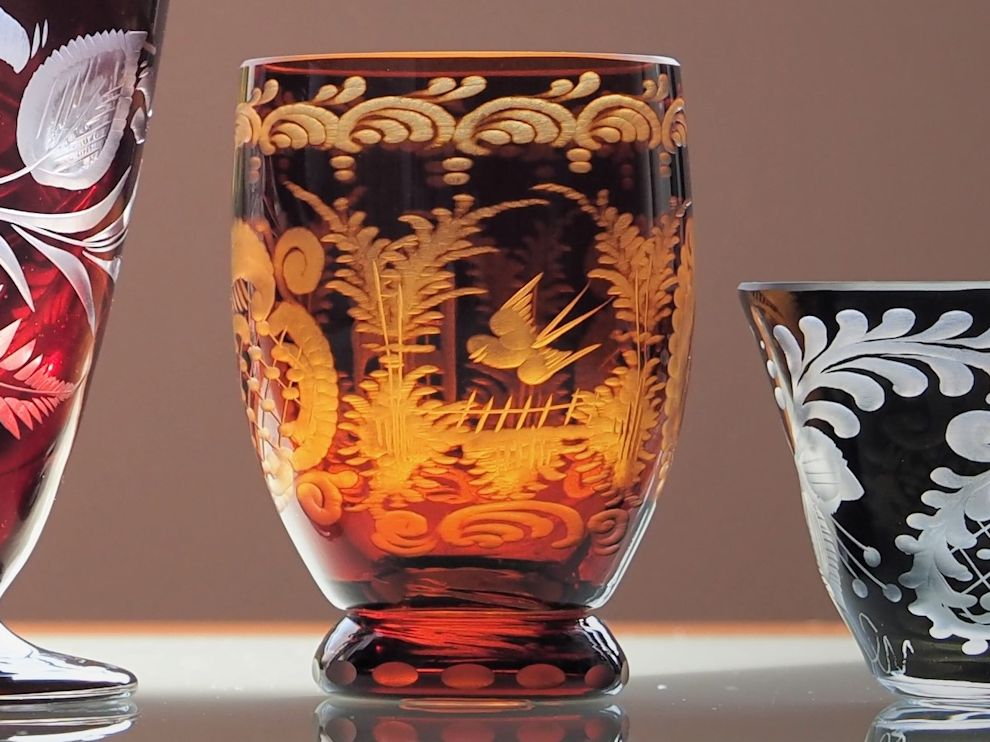 楽天市場】ボヘミアングラス エーゲルマン 冷酒グラスコレクション 5個