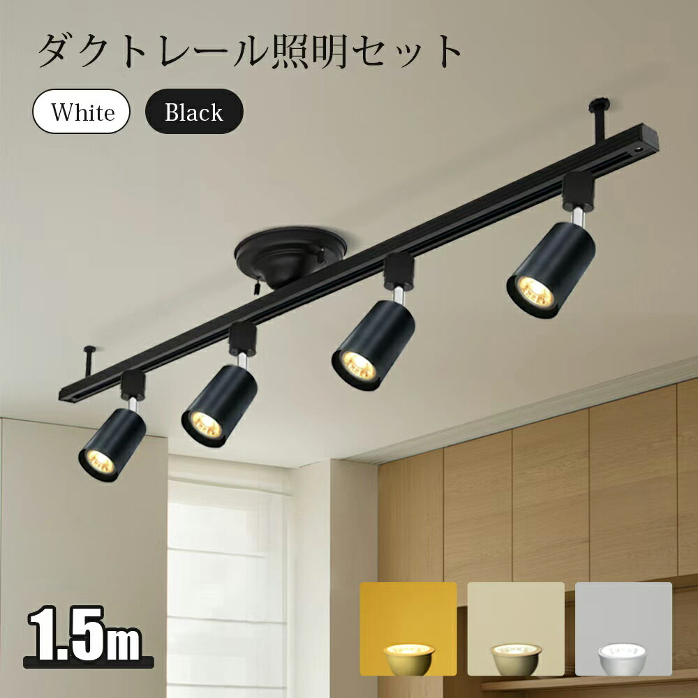 システムライト&スポットライト4灯セット 無印良品 システムライト本体