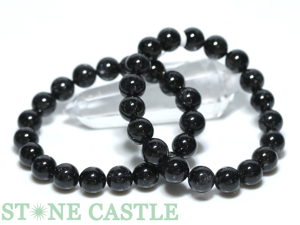 楽天市場】☆高品質☆【ブレスレット】花火ブラックルチルクォーツ (約