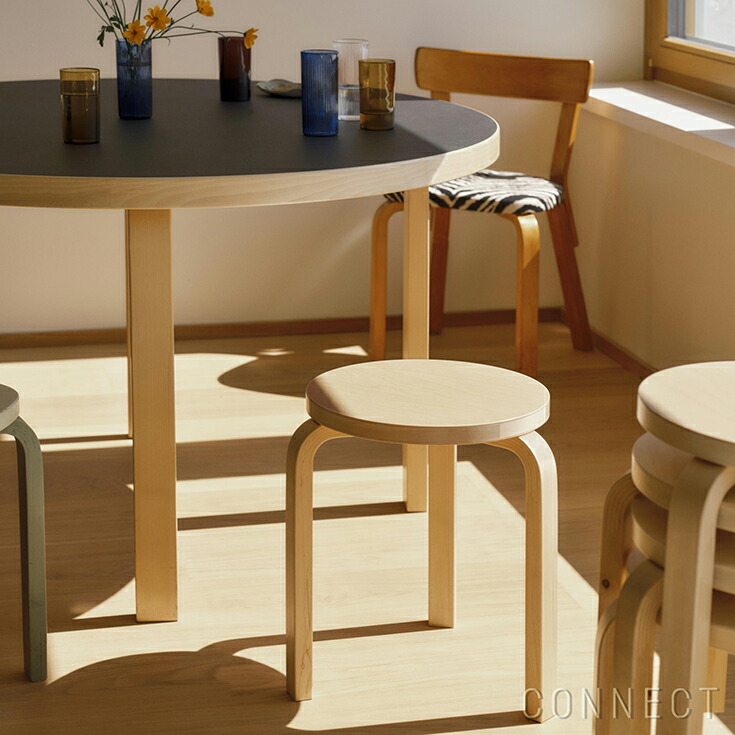 楽天市場】Artek（アルテック） / STOOL 60 Wild Birch（ワイルド