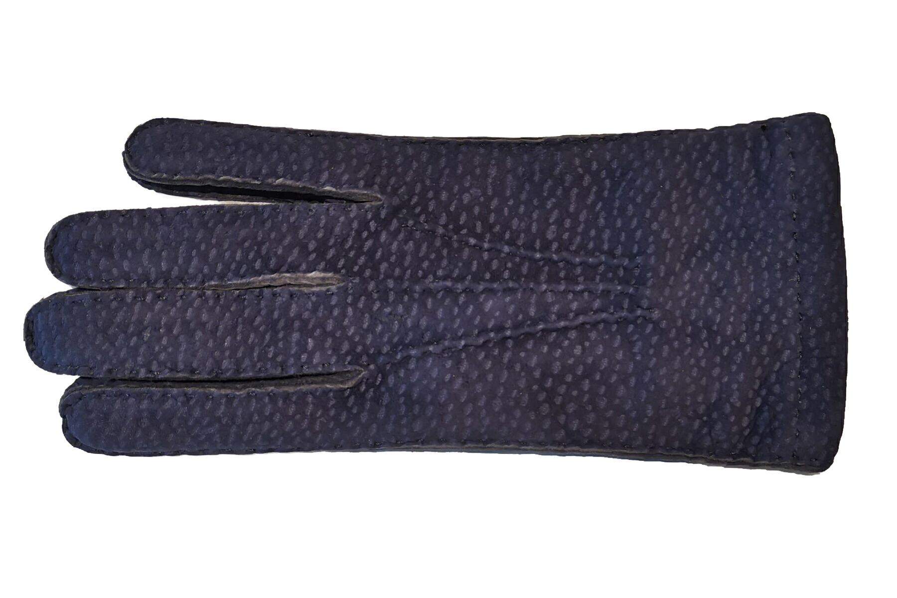 MEROLA カピバラ革 ネイビー（紺色）ライニング：ラパン（うさぎ毛