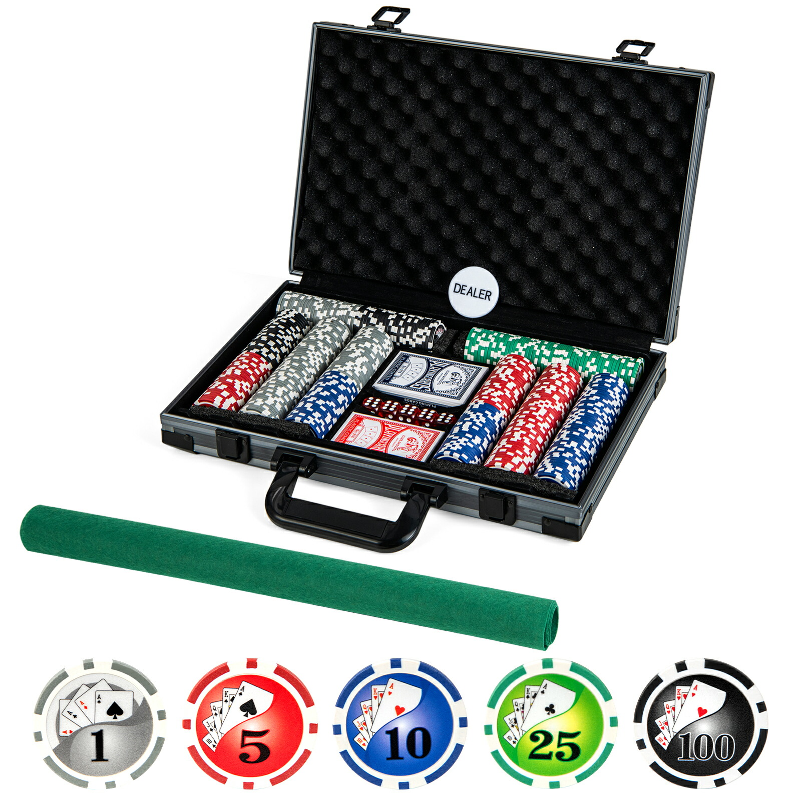 期間限定お値下げ COACH ポーカーセット チップ・トランプ付き 期間