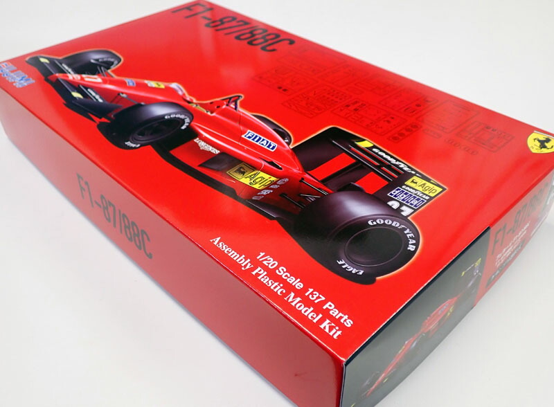 楽天市場】1/20 フェラーリ F1-87/88C【フジミ GP-06】 : クラホビ