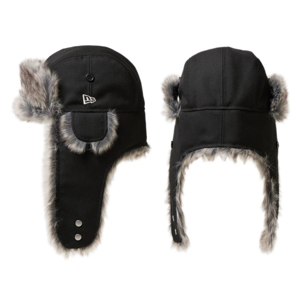 楽天市場】NEW ERA ニューエラ 【トラッパー The Trapper】 ファー 黒