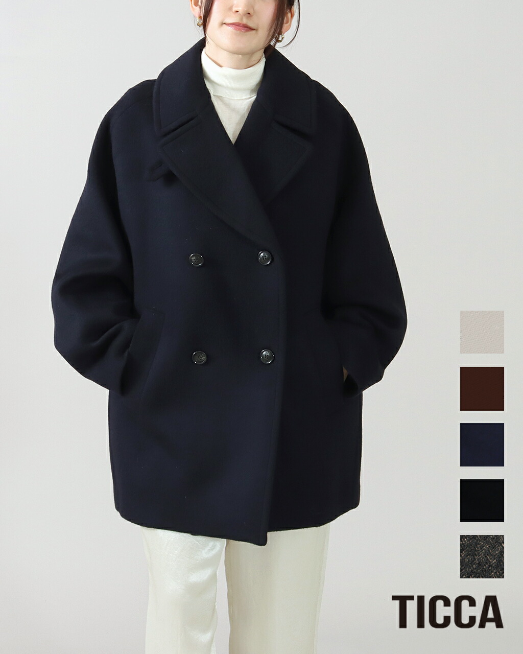 楽天市場】【LINE5%offクーポン】TICCA ティッカ ピーコートTBEA-242