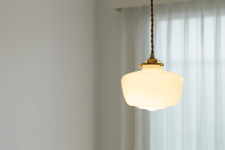 楽天市場】ペンダントライト LED 【 Aino / ホワイト 】 1灯 ガラス