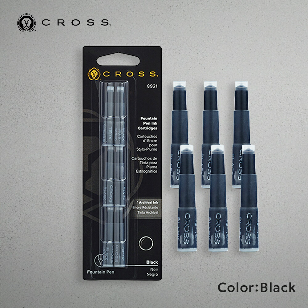 楽天市場】クロス 万年筆 カートリッジ インクの通販