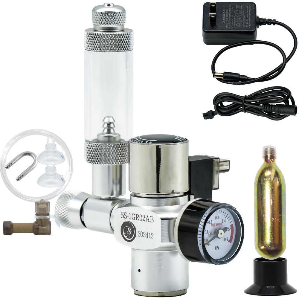 楽天市場】クリスタルアクア CO2フルセットDタイプ 水草育成用CO2添加