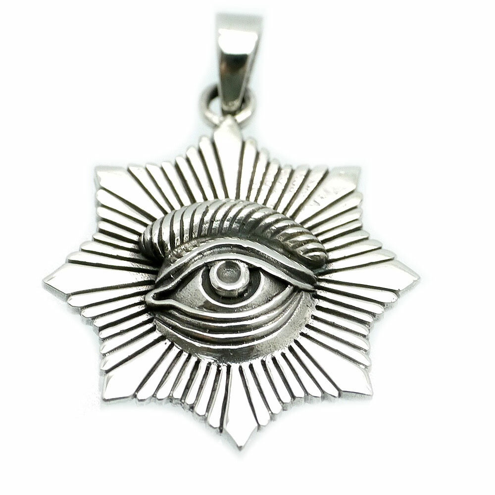 楽天市場】シルバー925 プロビデンスの目 スパーク ペンダントトップ