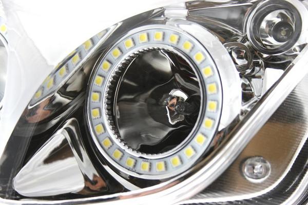 マジェスティsg03j ヘッドライトLED リングワンオフ