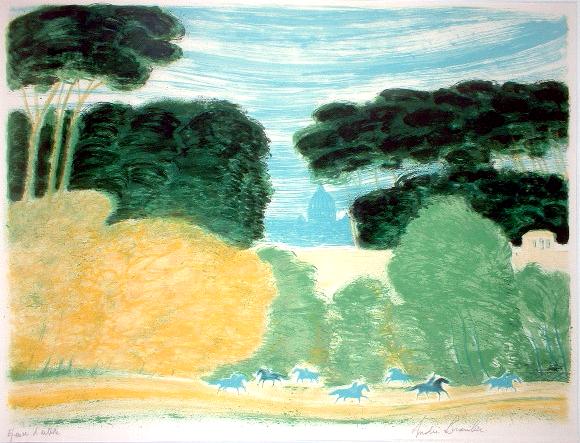 楽天市場】アンドレ ブラジリエ リトグラフ 1988 ローマ1