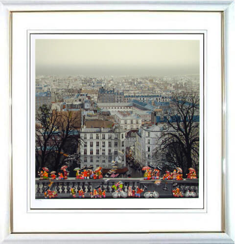 楽天市場】ヒロヤマガタ シルクスクリーン 1999 水前寺公園 日本の