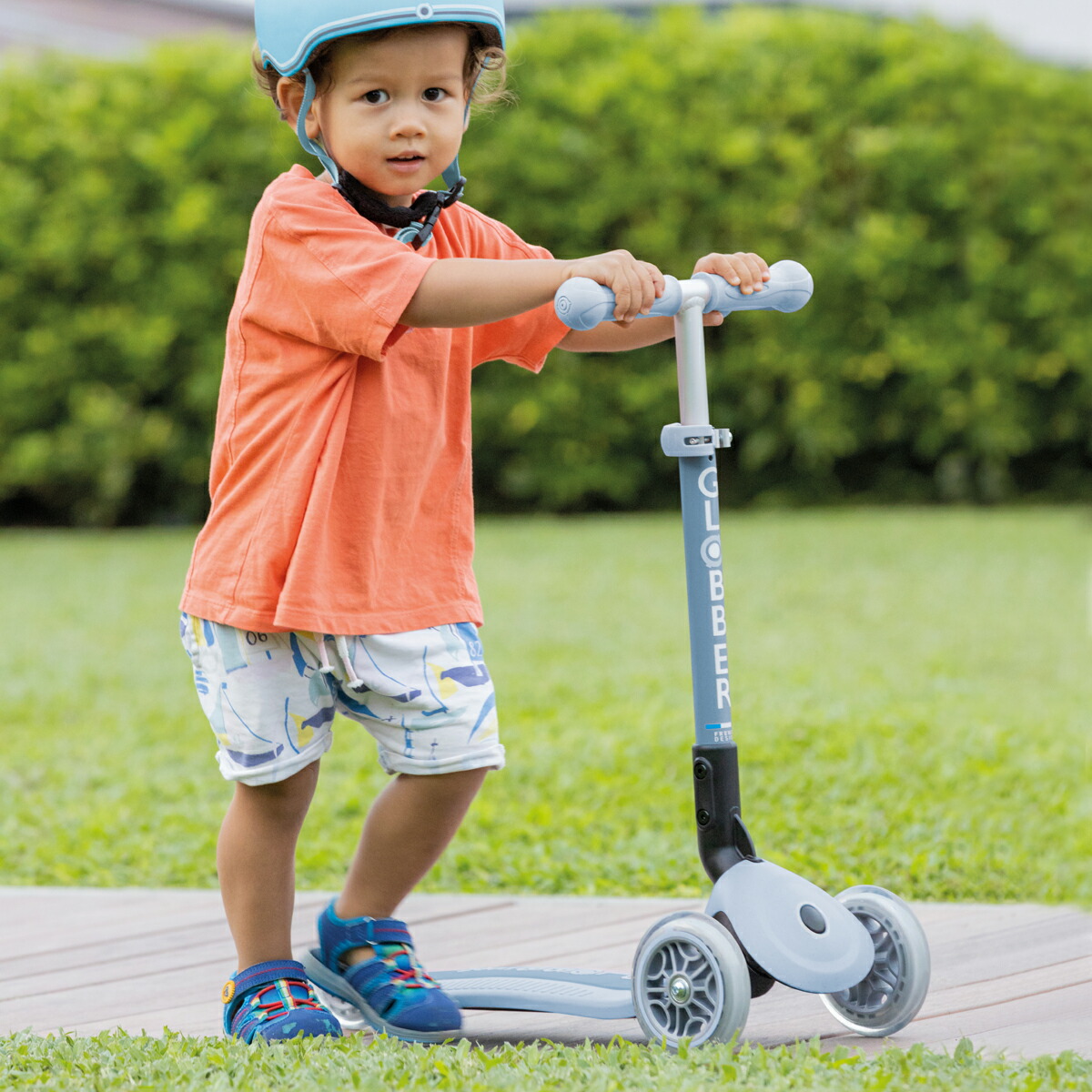 楽天市場】GLOBBER グロッバー ゴーアップ ECO | キックボード 3輪
