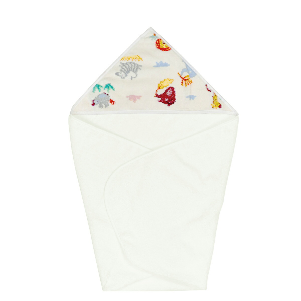 楽天市場】フェイラー おくるみ フード付バスタオル TARA BORDER