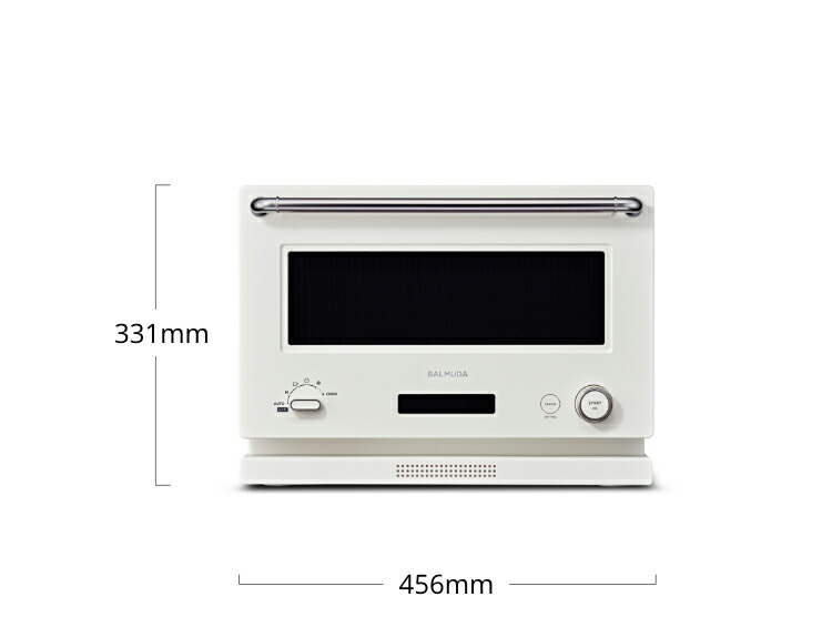 楽天市場】バルミューダ BALMUDA The Rangeオーブンレンジ K09A-WH
