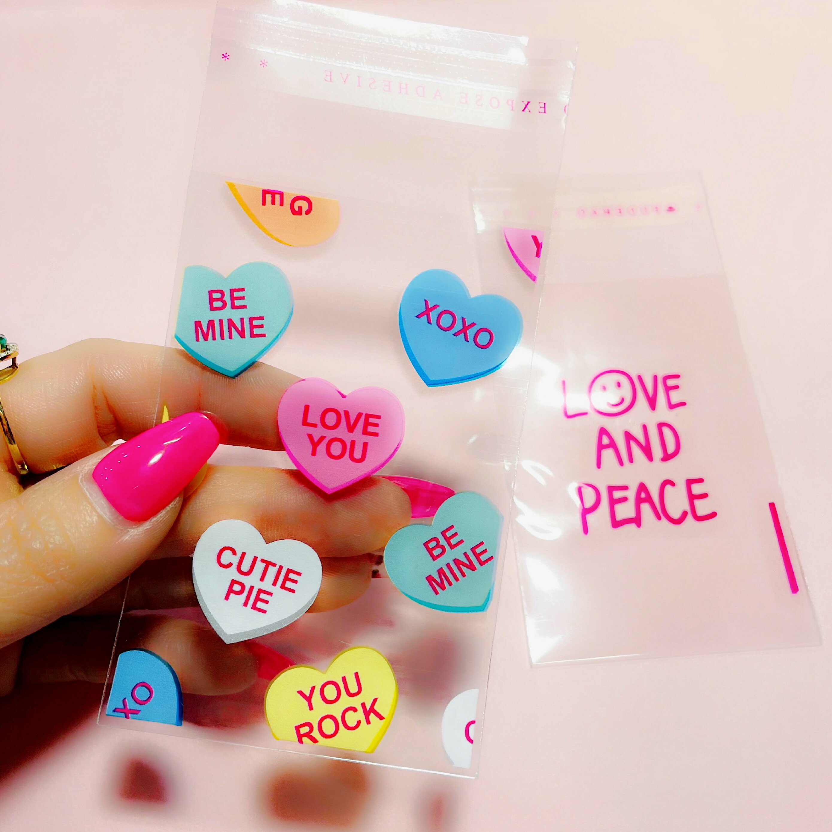 楽天市場】お得な【 100枚 セット 】 デコパニオリジナル OPP袋 テープ